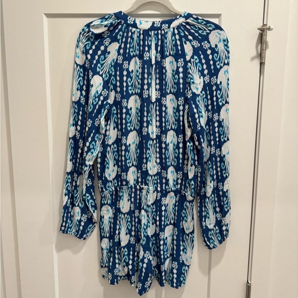 ⭐️ NWOT Lily Pulitzer: Long-Sleeve Patterned Romper ⭐️ - Picture 6 of 6